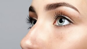 Closeup-macro-portrait-of-female-face-What-Does-20-20-Vision-Mean-as-feat